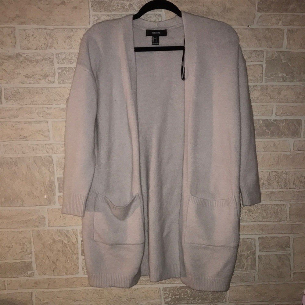 Forever 21 Open Cardigan Sweater